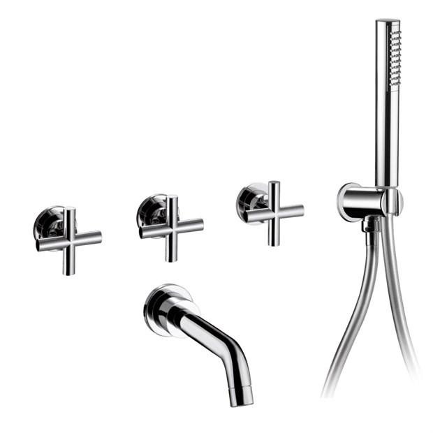 621385XX Palazzani Formula врезной комплект для ванны и душа 621385XX