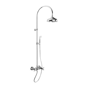 52215410 Palazzani Adams настенная душевая система, 200 мм 52215410