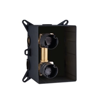 99577002 Palazzani встроенная часть смесителя для душа на 2 потребителя 99577002