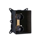 99577002 Palazzani встроенная часть смесителя для душа на 2 потребителя 99577002